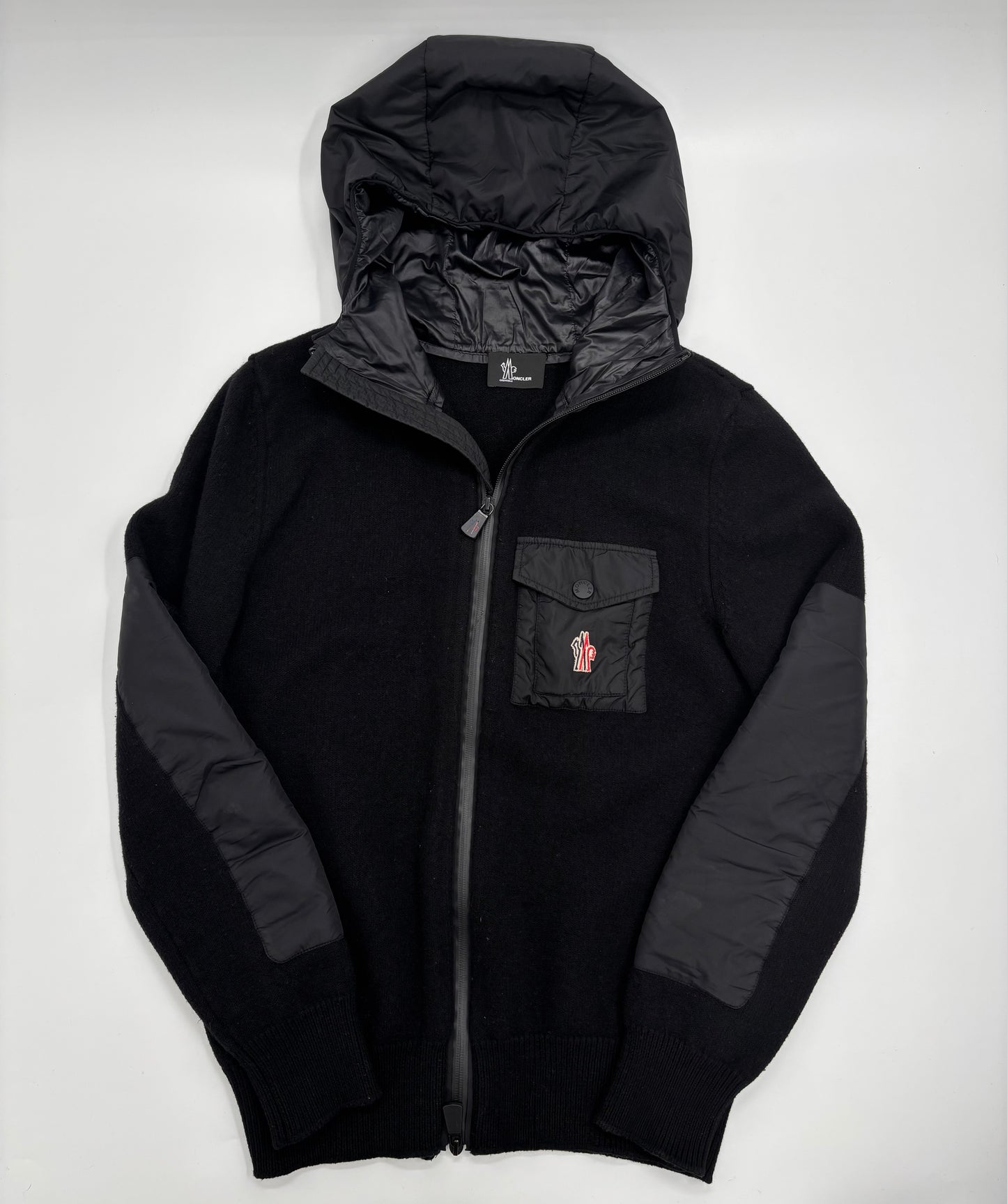 MONCLER GRENOBLE “MAGLIONE TRICOT CARDIGAN”