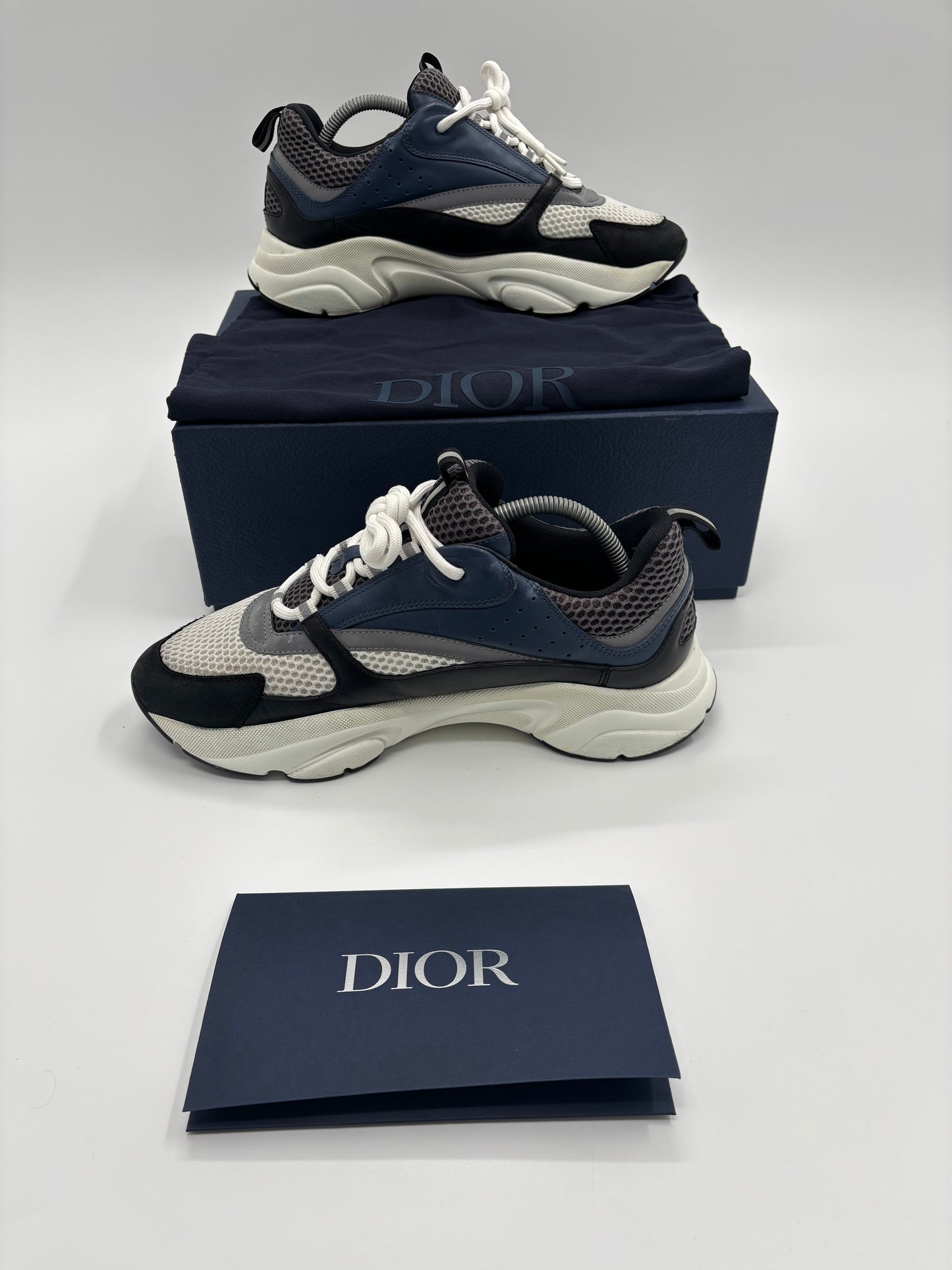 DIOR B22 NAVY WHITE BLACK TRAINER