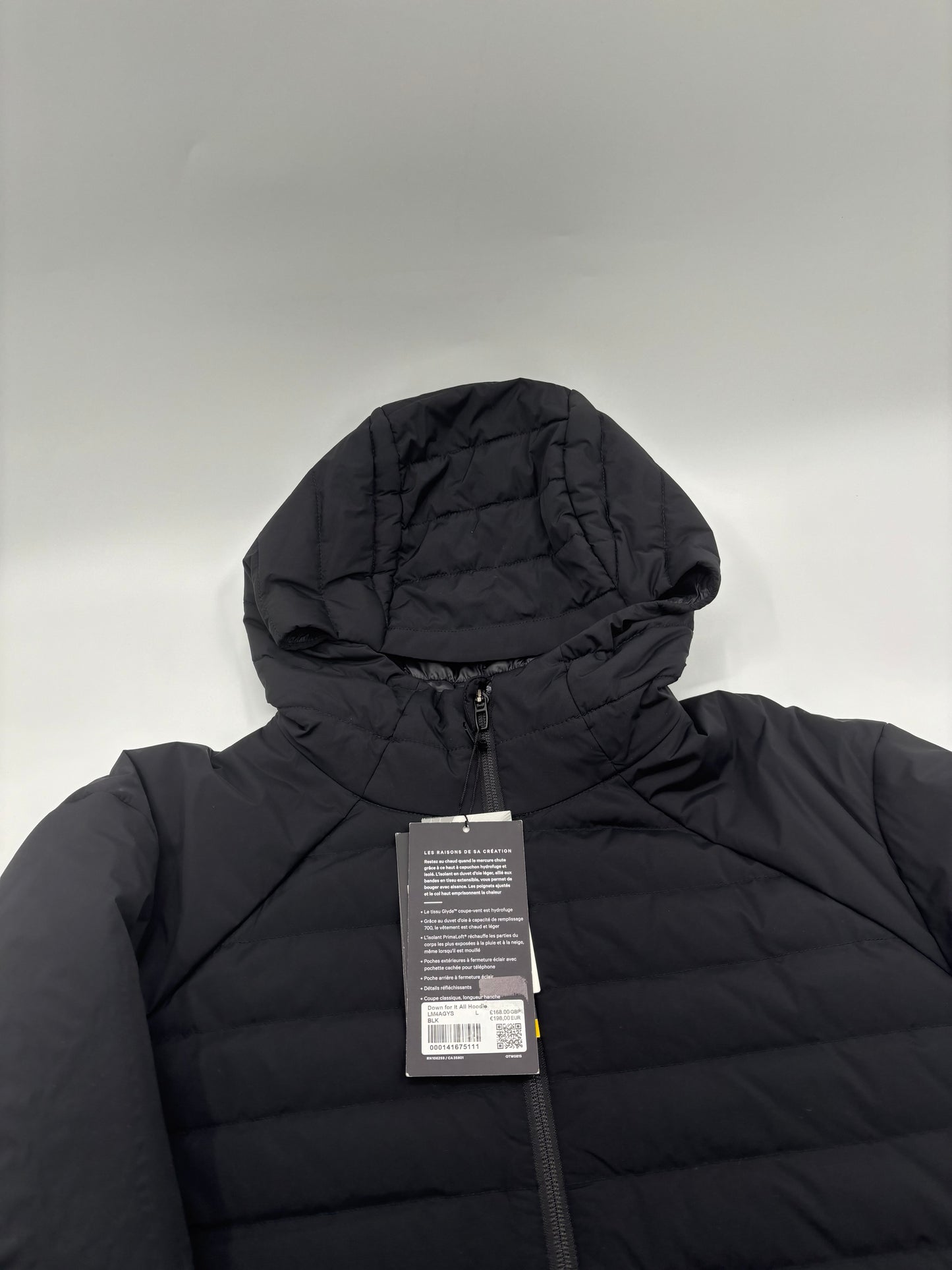 LULULEMON DOWN FOR IT ALL HOODIE
