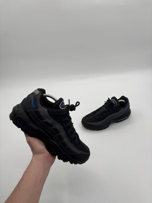 NIKE AIR MAX 95 BLACK ROYAL BLUE