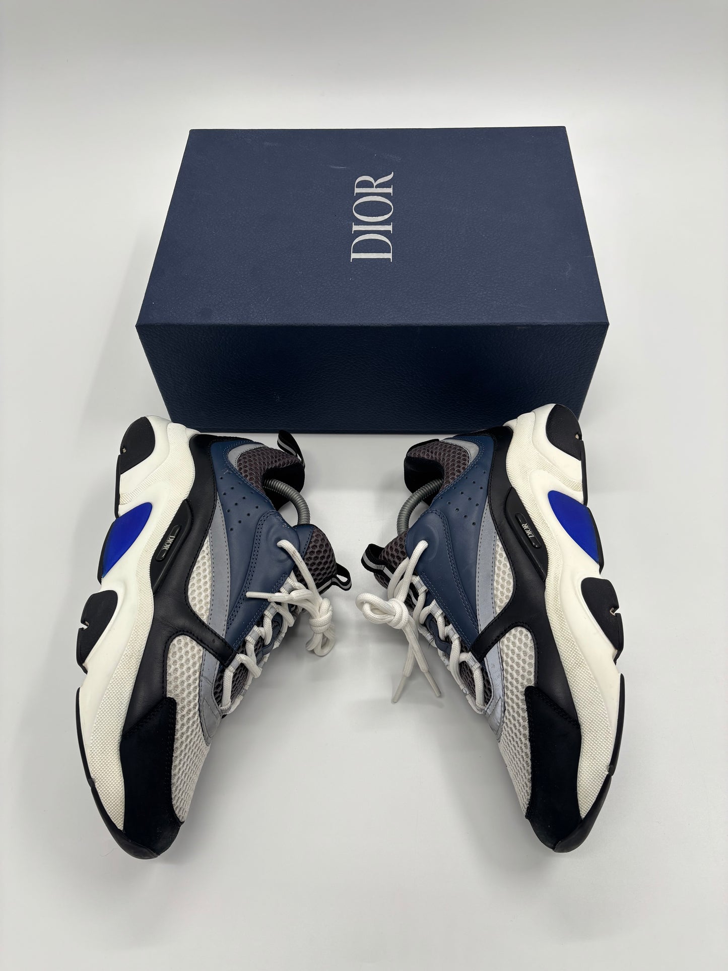DIOR B22 NAVY WHITE BLACK TRAINER