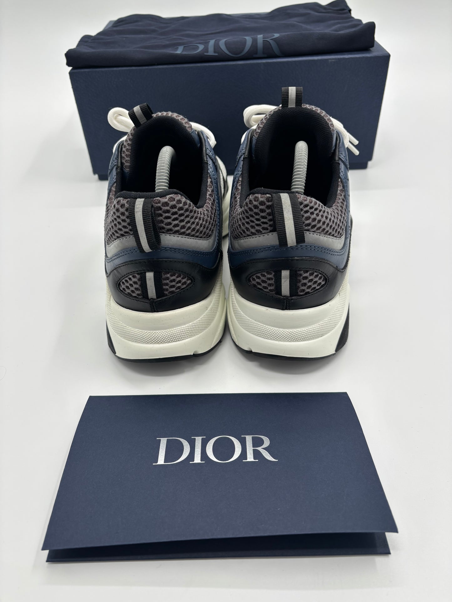 DIOR B22 NAVY WHITE BLACK TRAINER