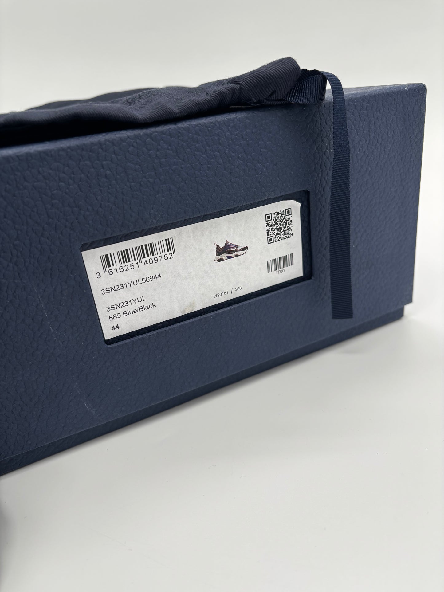 DIOR B22 NAVY WHITE BLACK TRAINER