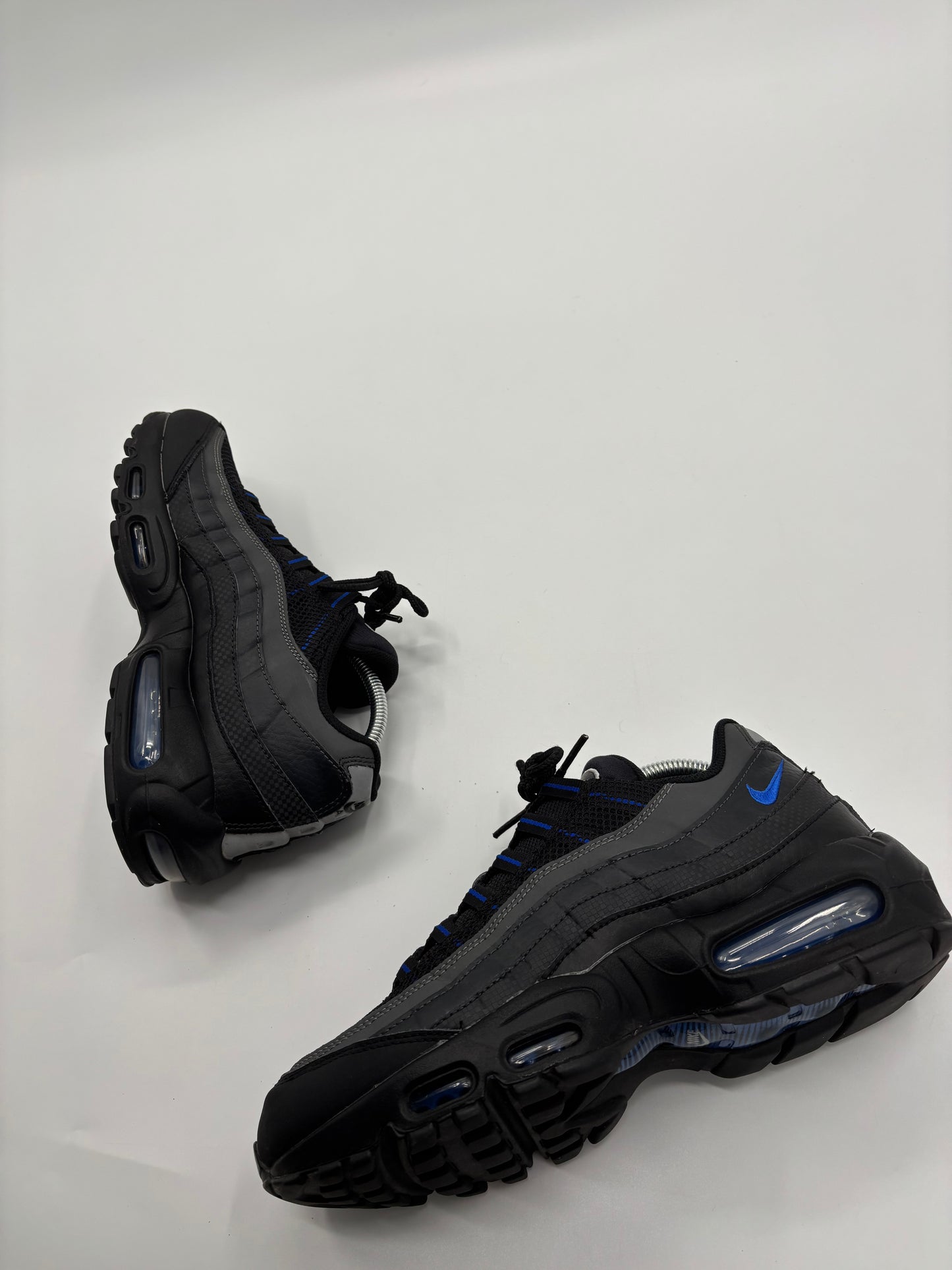 NIKE AIR MAX 95 BLACK ROYAL BLUE