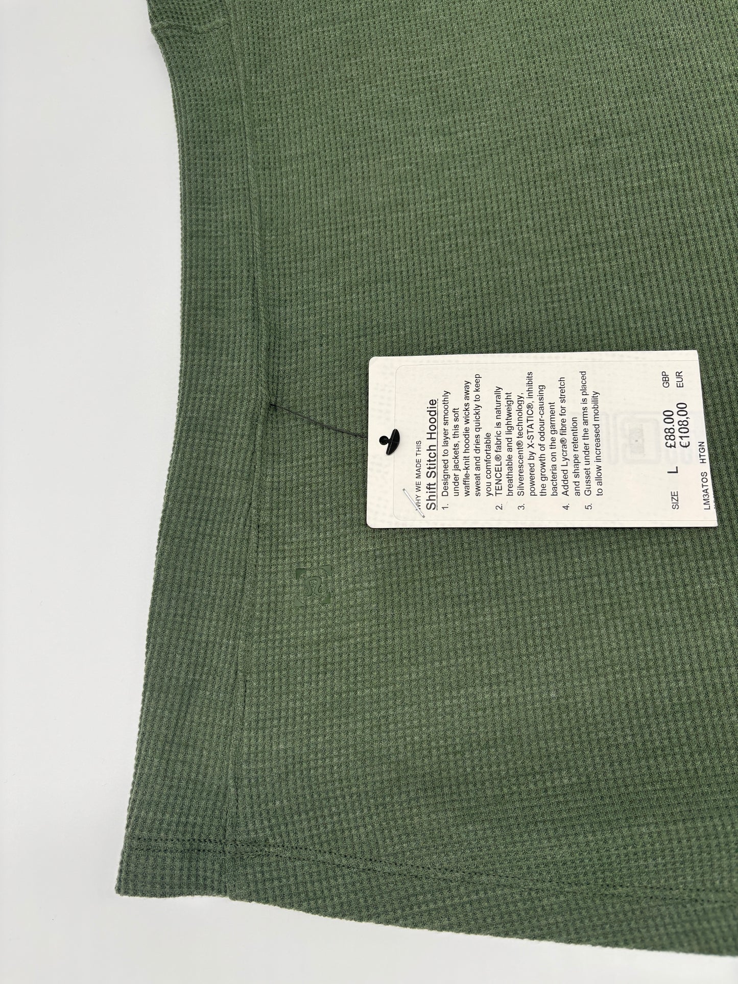 LULULEMON SHIFT STITCH HOODIE