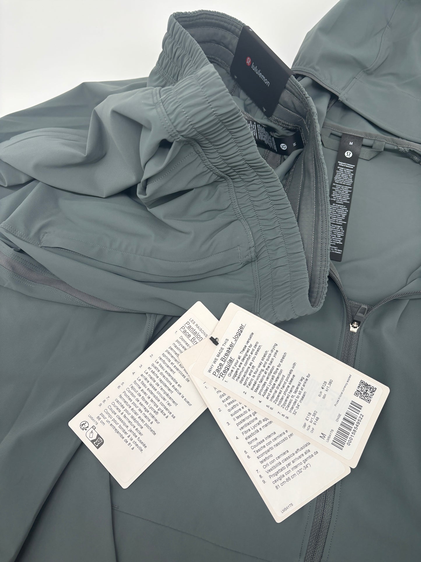 LULULEMON TRACKSUIT “ONYX GREY”