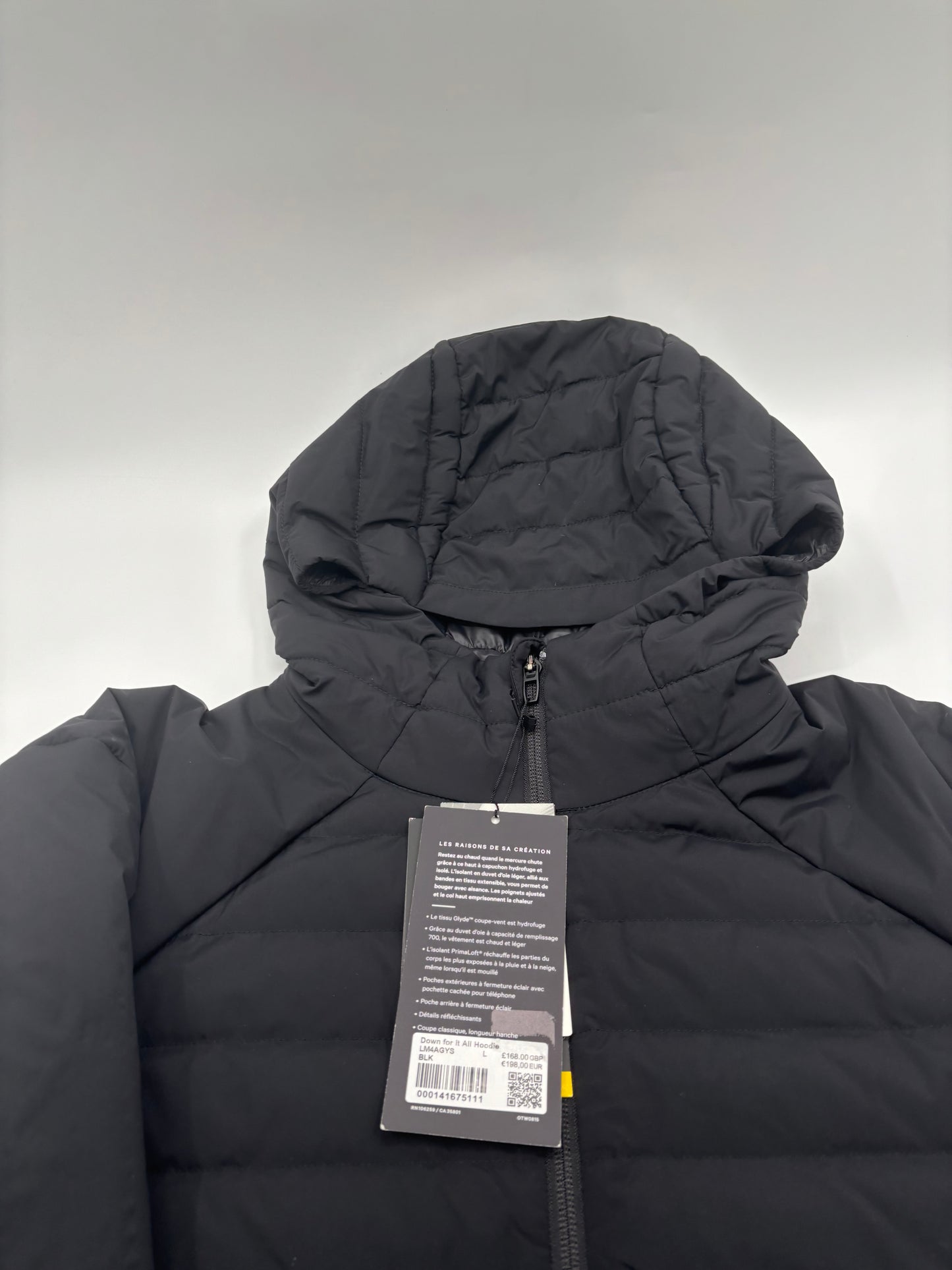 LULULEMON DOWN FOR IT ALL HOODIE