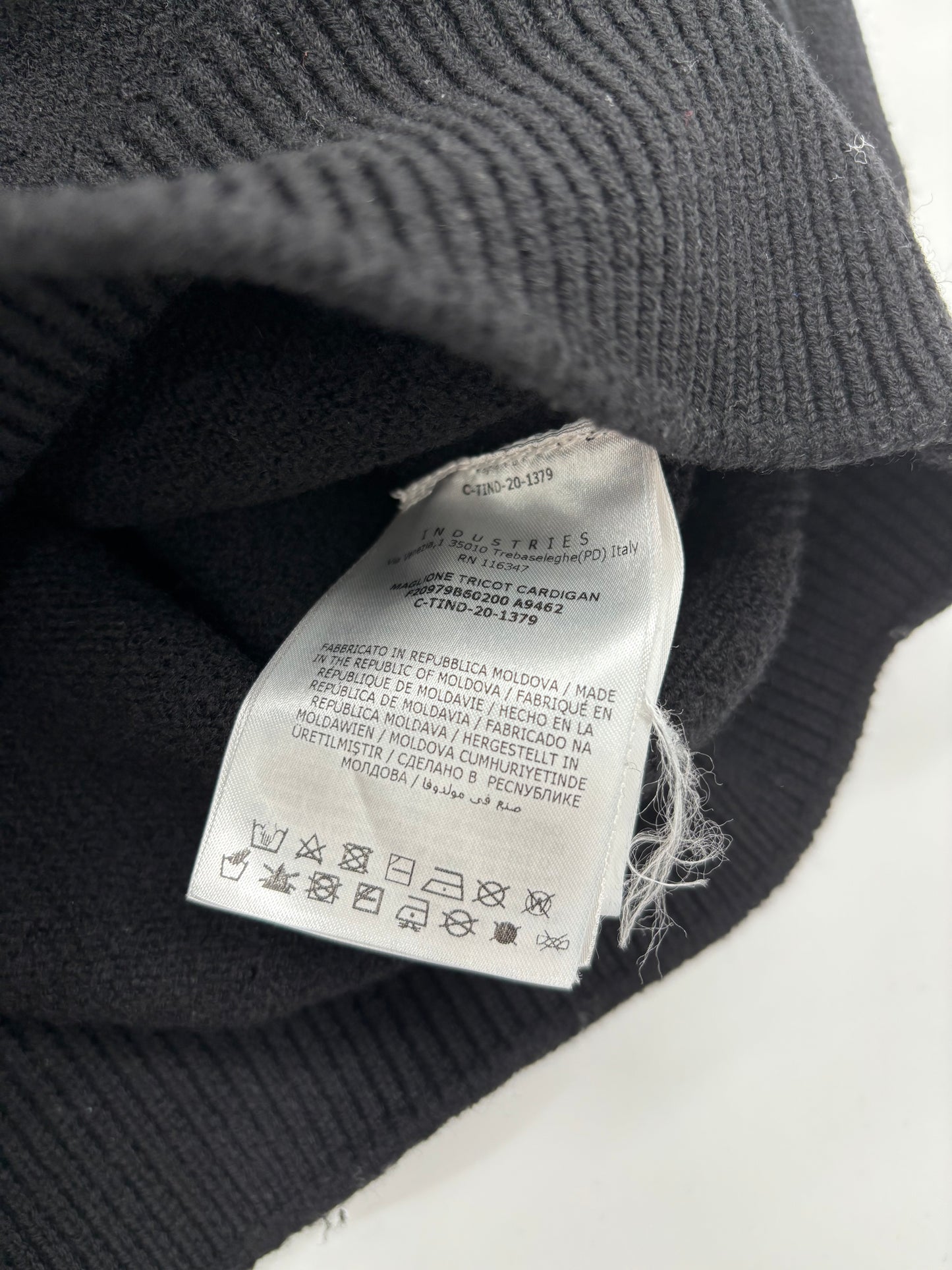 MONCLER GRENOBLE “MAGLIONE TRICOT CARDIGAN”